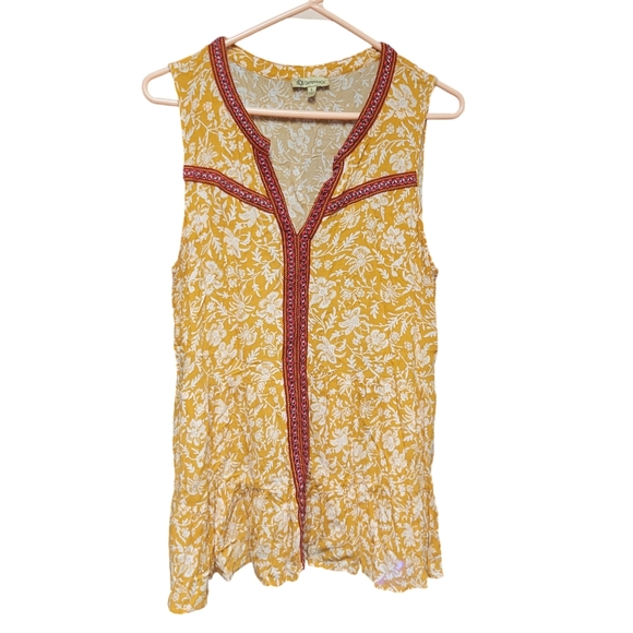 Democracy Tops - Women's Democracy sleeveless blouse size Large‎